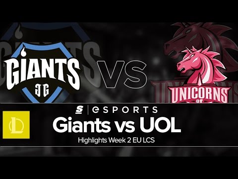 Highlights: GIA vs UOL (EU LCS Summer W2D2 Full Series)
