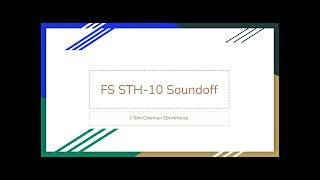 FS STH-10 First Soundoff 9/11/25 honors of 9/11 we never forget