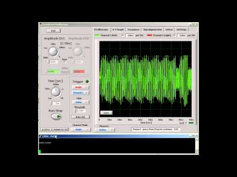 Adjusting AFSK FM tx level using a PC oscilloscope