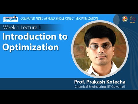 Computer Aided Applied Single Objective Optimization Introduction Video