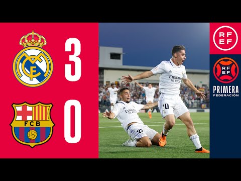 RESUMEN #PrimeraFederación | RM Castilla 3-0 FC Barcelona Atlètic | Playoffs | Semifinales | Vuelta