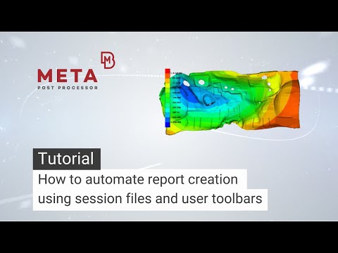 META automation part I – How to automate report creation using session files and user toolbars
