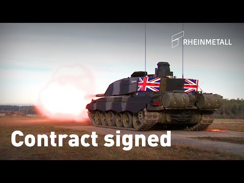 Rheinmetall – Challenger 3 contract signed