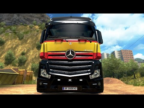 ETS 2 1.24 ProMods 2.10 Mercedes Benz Actros MPIV *SPAIN!* Andorra - Barcelona
