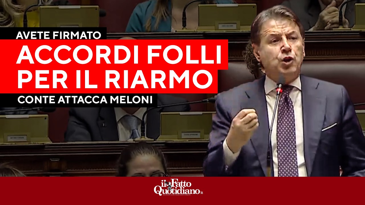 Conte chiama in causa Meloni: “Crisi economica e sociale e il governo non ha fatto nulla"