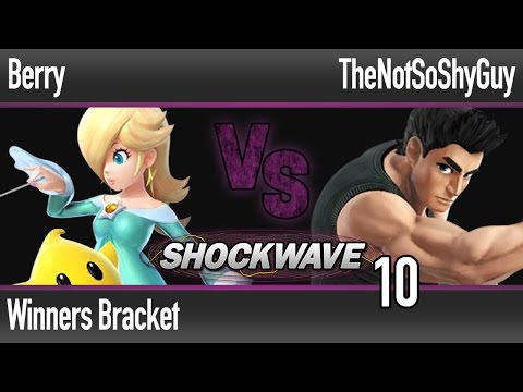 Shockwave 10 Smash Wii U - Berry (Rosalina) vs TNSSG (Little Mac) - Winners Bracket