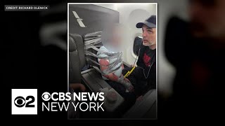 American Airlines passengers help duct tape disruptive man to seat on flight to Newark