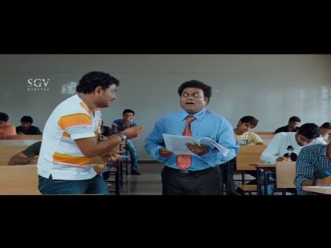 ಬಿಟ್ಟ ಜಾಗ ತುಂಬಿ ಮಾರ್ಕ್ಸ್ ಕೊಡಿ ಸರ್..!! Sadhu Kokila Ultimate Comedy Scenes from Ambara Kananda Movie