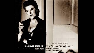 Marianne Faithfull , Kurt Weill - The Seven Deadly Sins 1997 Full Album