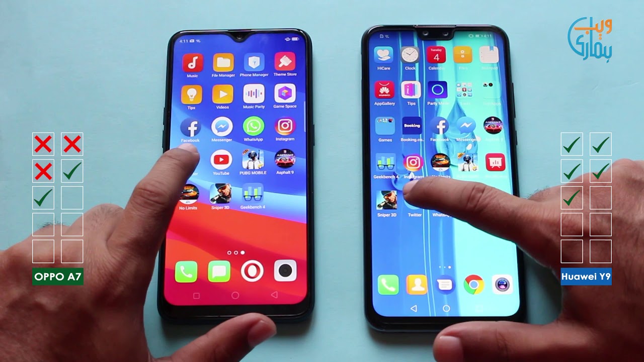 [Video] 
Oppo A7 Vs Huawei Y9 2019 - Comparison Speed Test