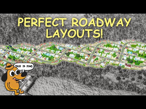 Making the Roadway Network BEAUTIFUL in the City That I Abandoned 2706 Days Ago | Lake Valley Ep. 3