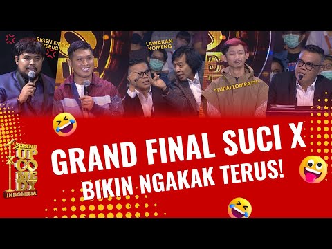 BIKIN NGAKAK TERUS!!! Inilah Kejadian-Kejadian Kocak di Grand Final SUCI X