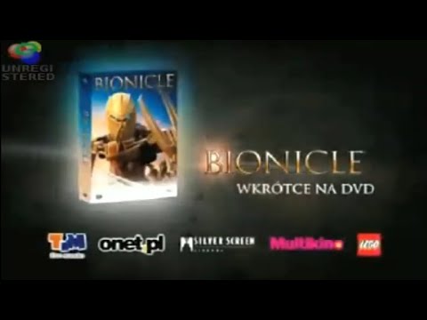 Rare PL Bionicle: The Legend Reborn TV Commercial DVD - LEGO 2005