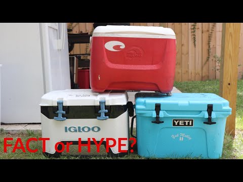 Truth about Coolers- YETI 20 VS Igloo BMX 25 VS Old RED