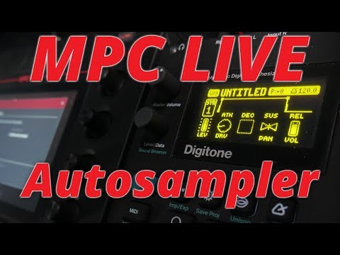 MPC LIVE 2.3 Autosampler for External Synths (Standalone)
