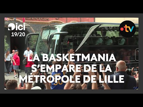 Jeux olympiques 2024 : la basketmania s'empare de la métropole lilloise