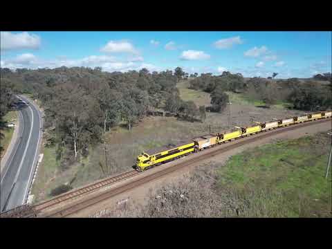 3M78 powered by triple EMDs, B61, GM27 and GM10 on the rear.