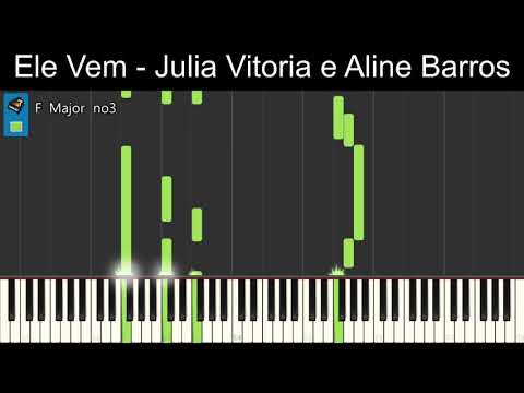 Ele vem Piano Performance Video