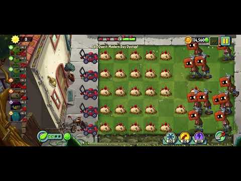 Plants vs Zombies 2 - Epic Quest: Modern Day Dustup! 1