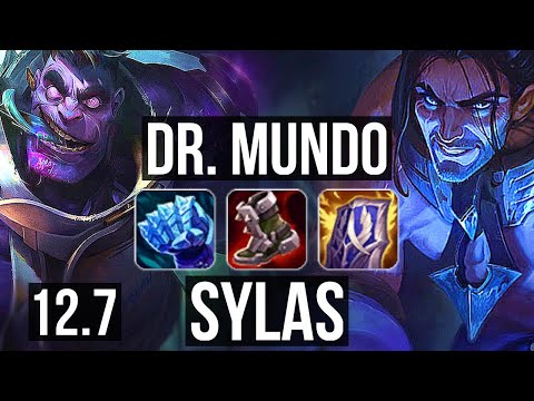 DR. MUNDO vs SYLAS (TOP) | 7 solo kills, 15/4/18, 400+ games, Dominating | EUW Diamond | 12.7