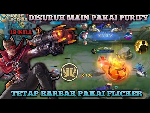 Begini Enaknya Main Claude Pakai Flicker Langsung Dapat Dua Kali Maniac - Mobile Legends