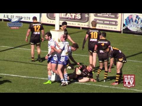 2017 Newcastle RL Round 12 Reserve Grade Highlights - Cessnock Goannas Vs Central Newcastle
