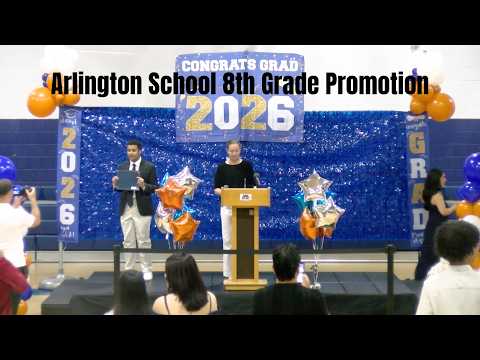 8th Grade Arlington School Promotion and Award Ceremony thumbnail