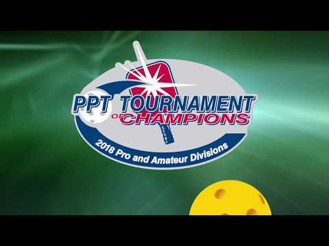 PickleBall Tournament of Champions Men's Singles Pro Gold Medal Match