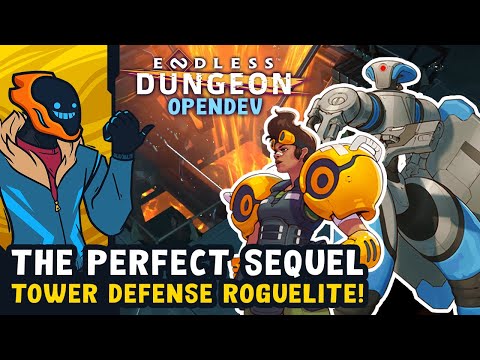 The Perfect Sequel Tower Defense Roguelite! - Endless Dungeon [OpenDev First Run | Sponsored]