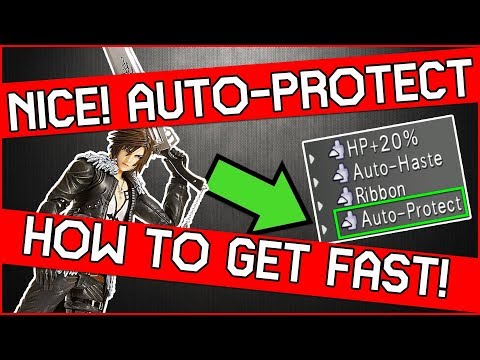 How to get the super useful AUTO PROTECT in Final Fantasy 8 Remastered - FOR ALL PARTY MEMBERS!