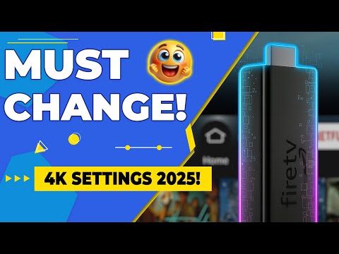 ⚡ Firestick 4K Settings You Must Change NOW — Unlock Perfect 4K HDR Streaming ⚡