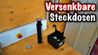 Versenkbare Steckdosen anschließen! ElektroM