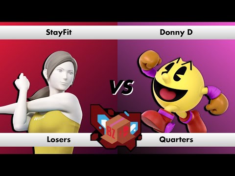 StayFit (Wii Fit Trainer) vs Donny D (Pac-Man) LOSERS QUARTERS - Blast Zone #55