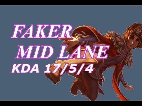 SKT T1 Faker - Taliyah vs Vladimir - KR LOL Solo Rank