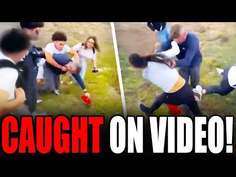 Trump Fan ATTACKS LITTLE GIRL, Then GETS BEAT UP!