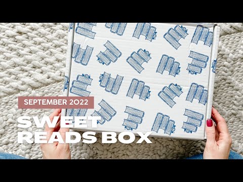 Sweet Reads Box Unboxing September 2022