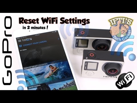 GoPro Hero 4 Black/Silver - Reset WiFi SSID & Password in seconds! - GUIDE