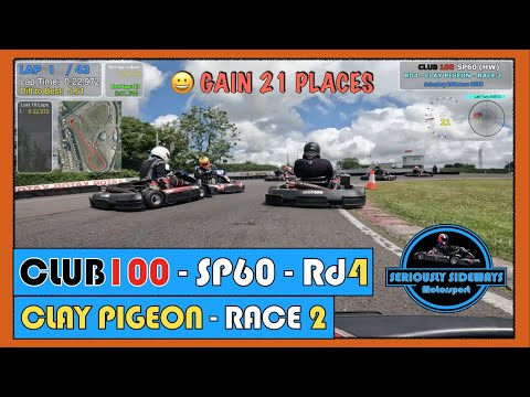 Rd4 at CLAY PIGEON - RACE 2 - CLUB100 SP60 (HW)