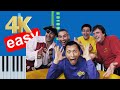 The Wiggles Hot Poppin Popcorn Slow Easy Medium Piano Tutorial 4K