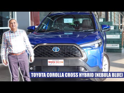 Thumbnail for Toyota Corolla CROSS HYBRID (Nebula Blue 💙💙💙) by Walton Motors