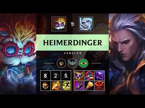 Heimerdinger Jungle vs Viego - BR Challenger Patch 25.20