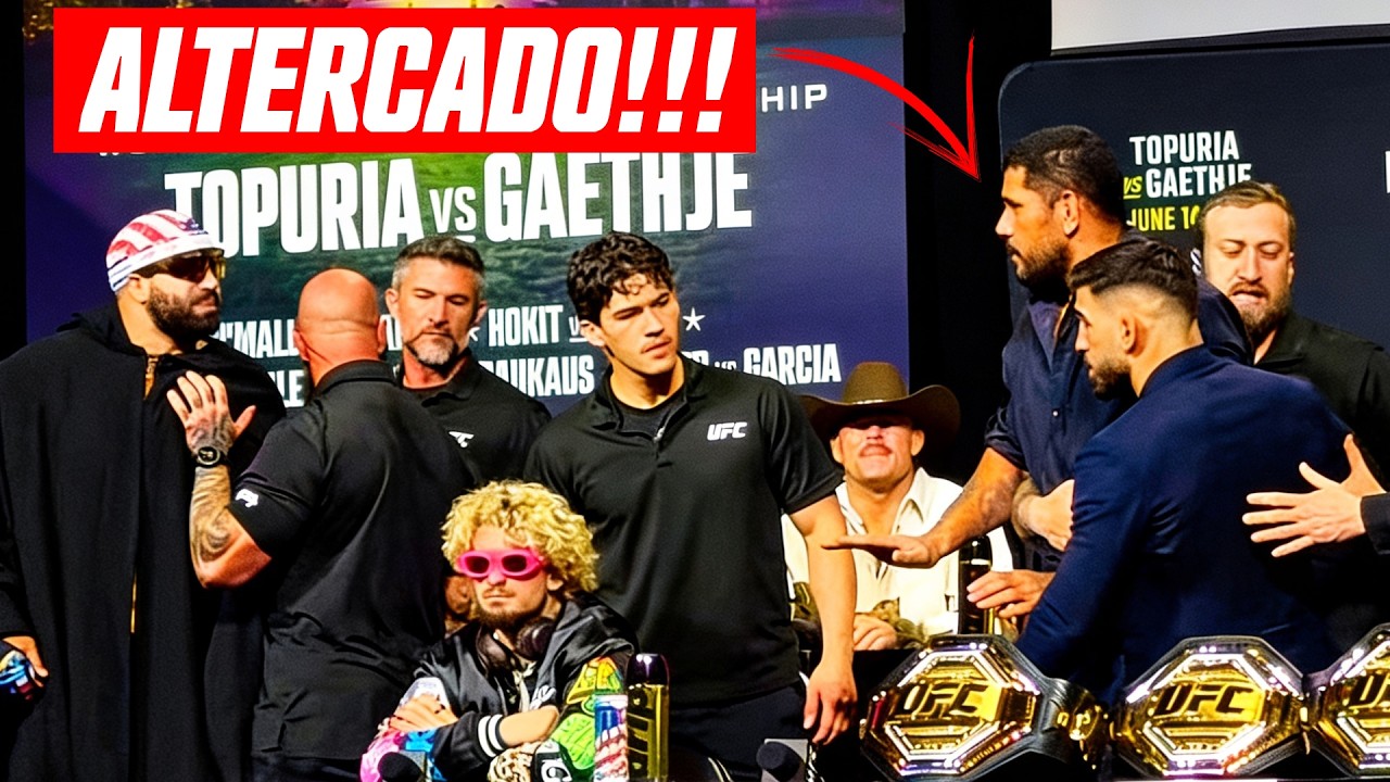 ALTERCADO entre ILIA TOPURIA y JOSH JOKIT