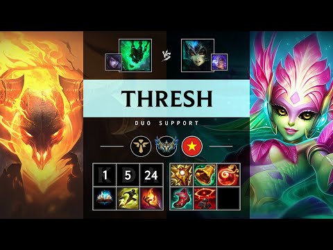 Thresh Support vs Nami - VN Challenger Patch 25.15