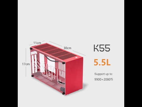 SharGwa PC K55 (A56) ITX Case 114 seconds installation guide