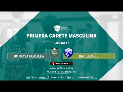 24/25 - 1CM - BM IKASA BOADILLA vs BM LEGANÉS