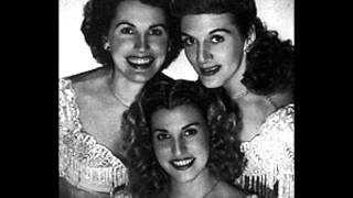 Andrews Sisters  Nobody's Darlin' But Mine  DECCA 1951