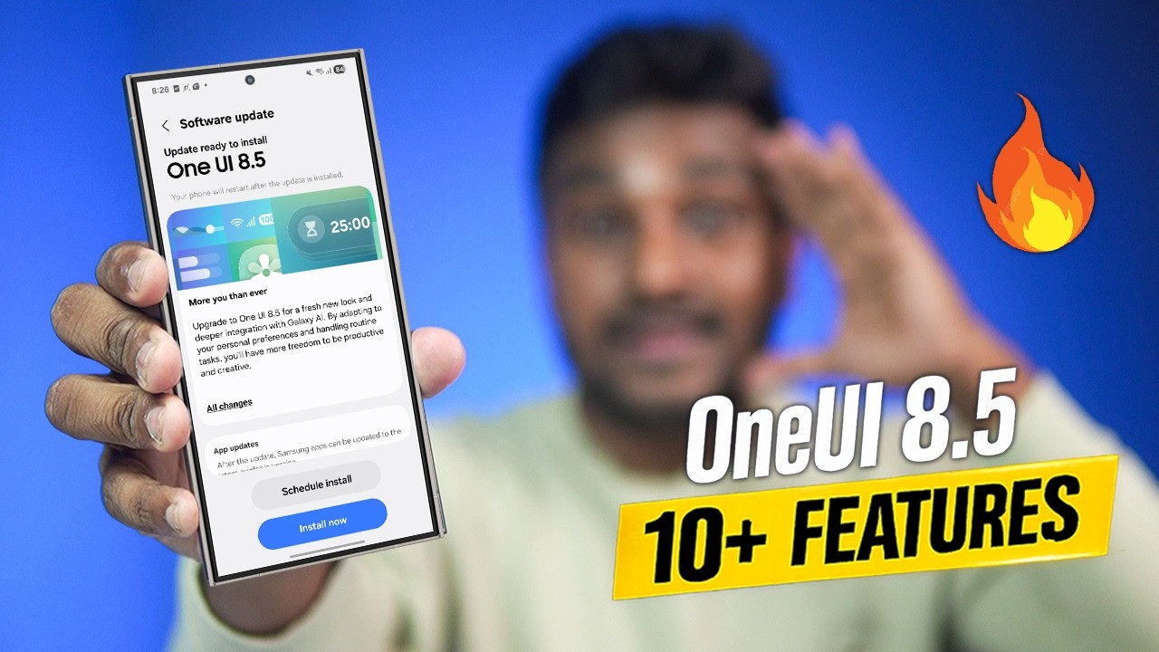 Oneui 8.5💥Android 16😮 "Stable Update" Major Changes & Features!