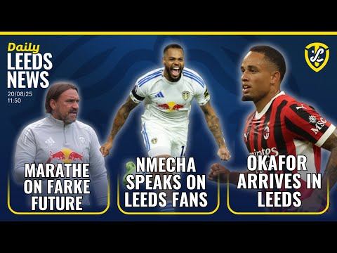 Okafor Arrives in Leeds, Marathe on Farke Future, Nmecha Praises Fans, Rasmus Hojlund Rumour