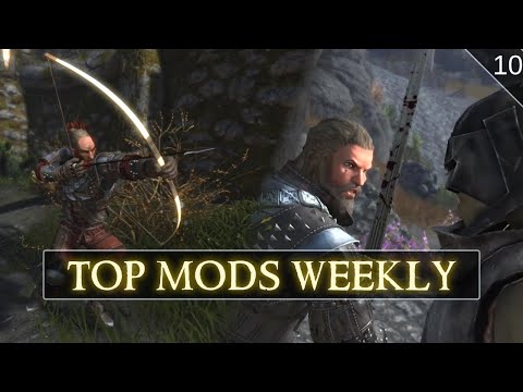 Top Mods Weekly: NEW Combat Overhaul, Immersion and MORE! (Skyrim XBOX Mods)