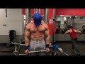 SHOULDER WORKOUT (CABLE FRONT RAISES)
